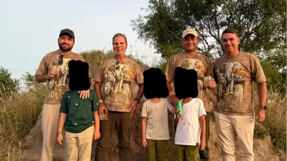 “Meu amigo Willer”: PF descobre safári feito por Flávio Bolsonaro com advogado investigado nas fraudes do INSS