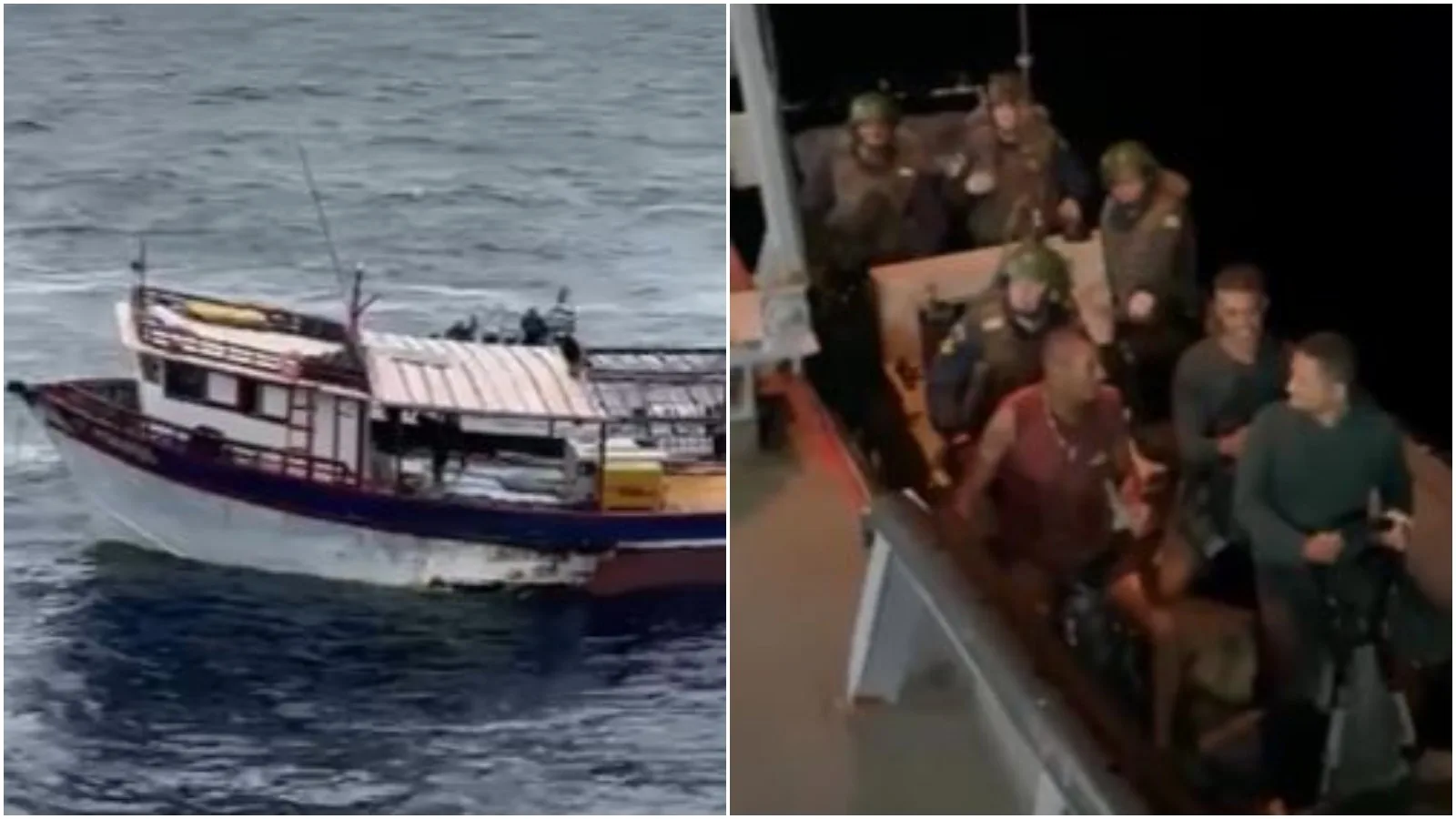 Marinha resgata seis pescadores cearenses à deriva em alto-mar