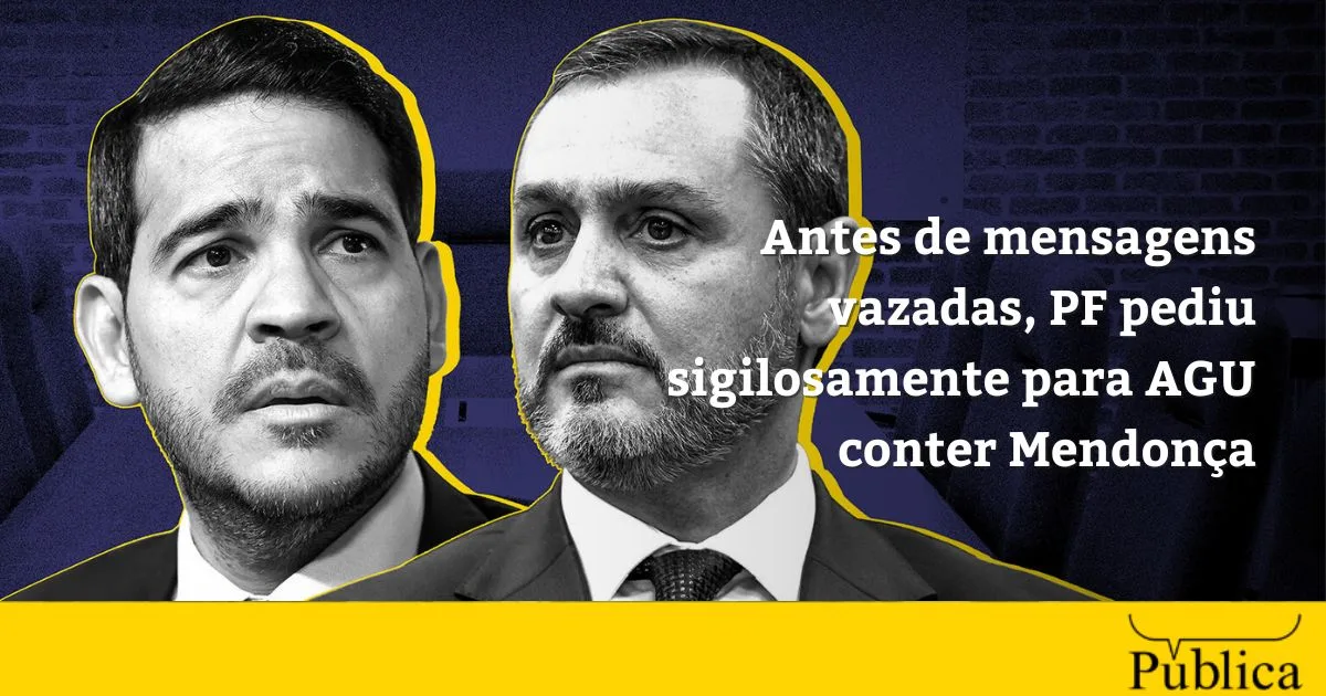 PF pediu à AGU medidas contra decisão de Mendonça no caso Master