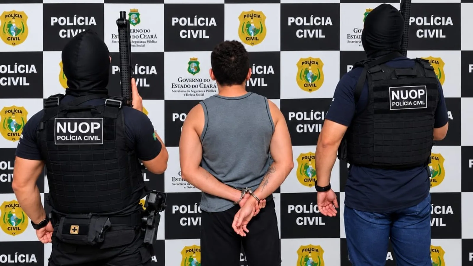 Homem é preso preventivamente por feminicídio em hotel no Ceará