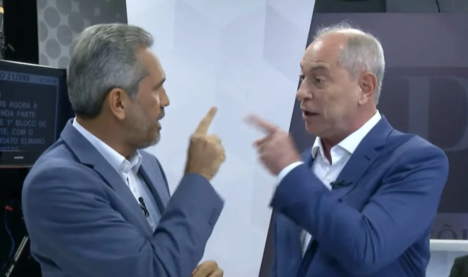 Debate no Ceará tem propostas e acusações entre Ciro Gomes e Elmano