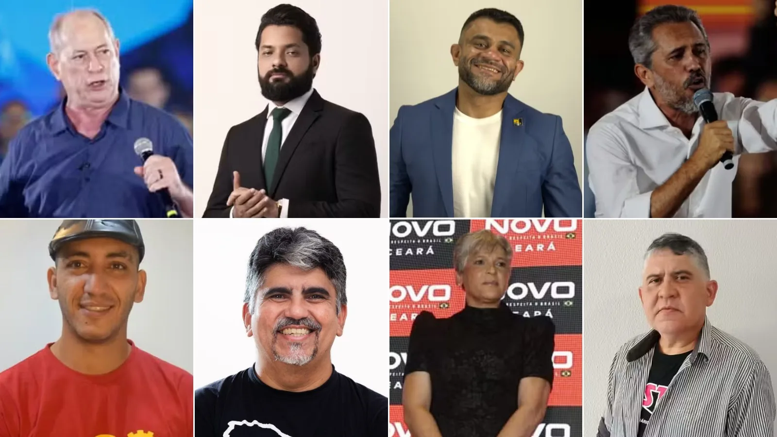 Candidatos ao governo do Ceará cumprem agendas em Fortaleza e no interior