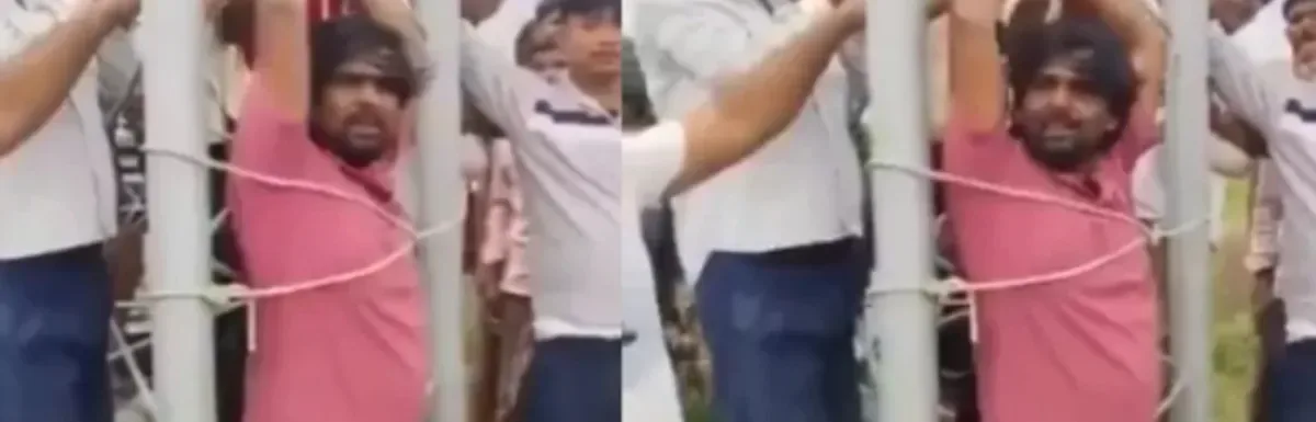 Polícia detém seis após técnico ser preso a torre durante protesto na Índia