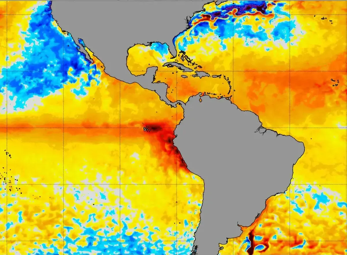 NOAA vê 75% de chance de El Niño histórico entre outubro e dezembro