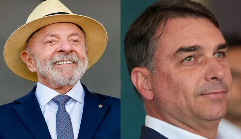 Lula lidera entre pretos e pardos, enquanto Flávio Bolsonaro avança entre brancos