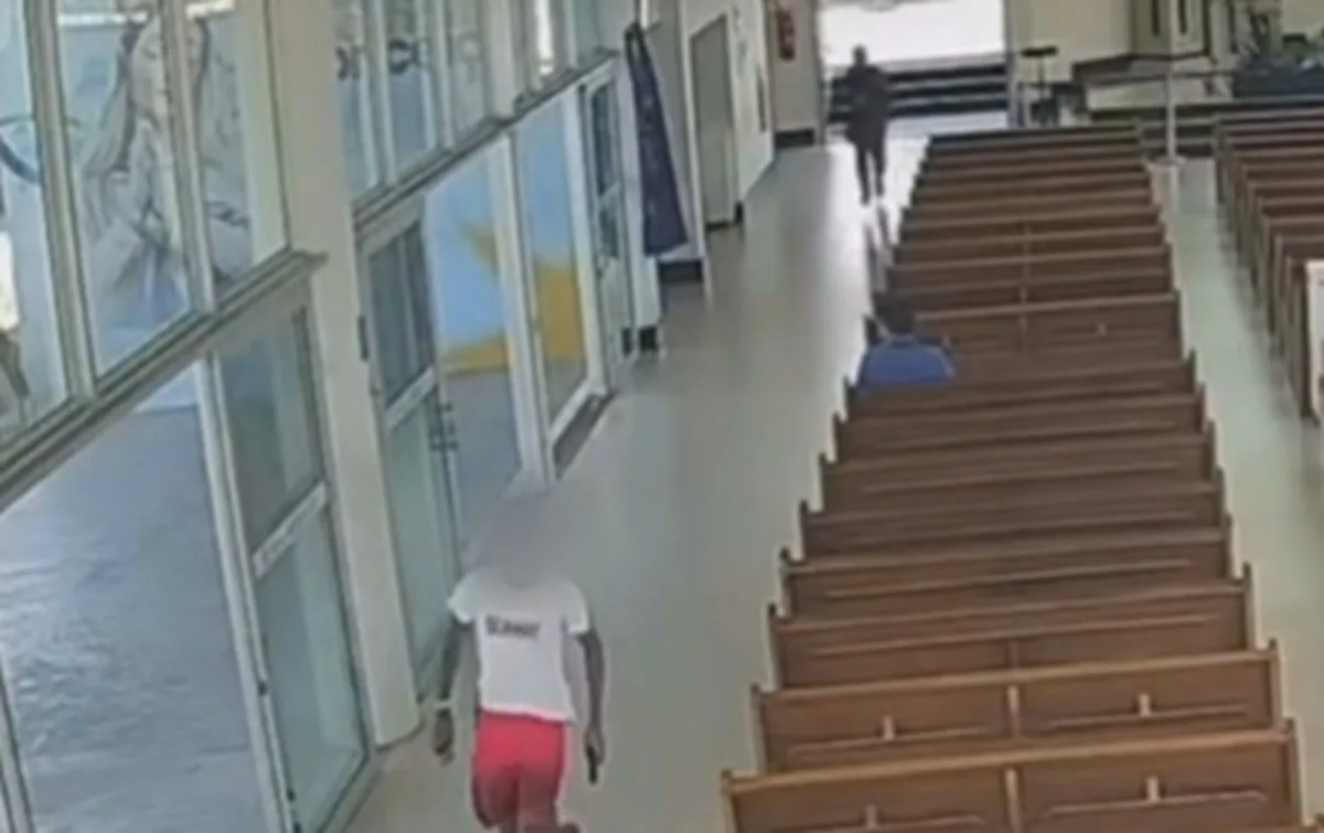 Jovem armado entra em santuário durante fuga e é preso em Olinda