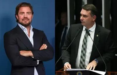 PF aponta Flávio Bolsonaro como interlocutor de Vorcaro em negociações de filme