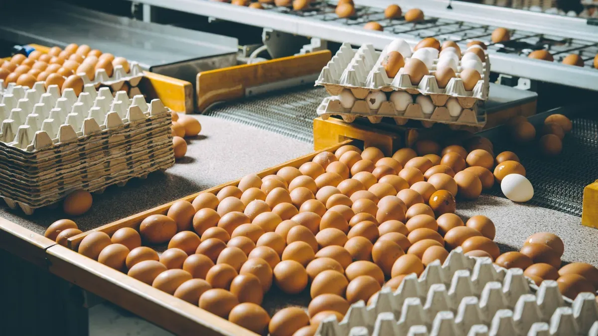 Exportações de ovos sobem em agosto, mas faturamento recua 15%