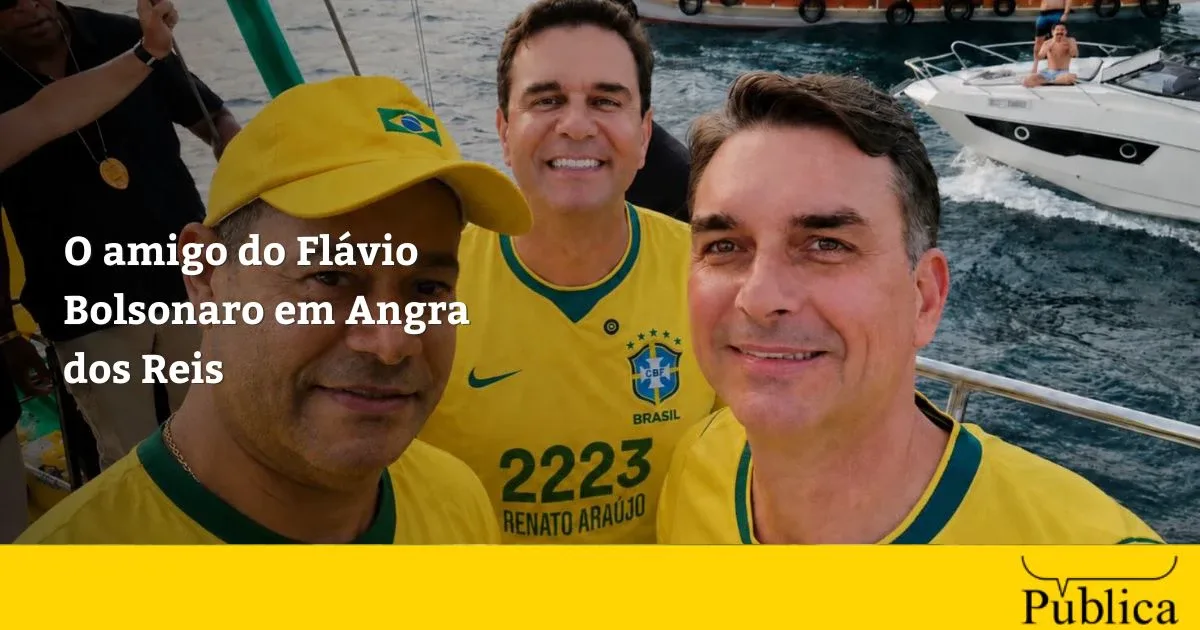 Empresário próximo de Flávio Bolsonaro é alvo de investigação sobre obras escolares