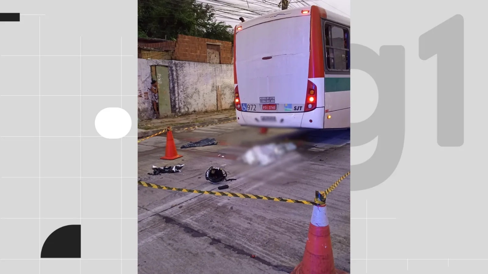 Motociclista de 26 anos morre após colisão com ônibus no Recife