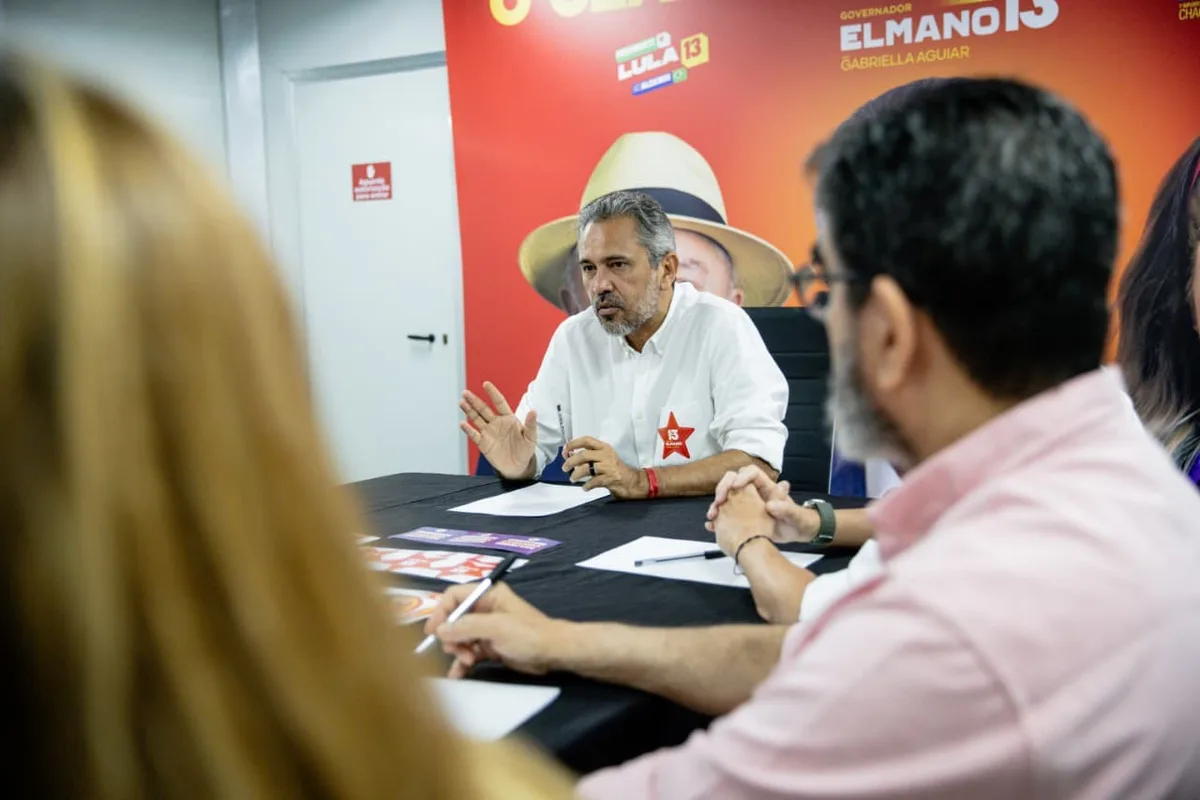 Candidato Elmano propõe incluir pescado artesanal na merenda e em hospitais do Ceará