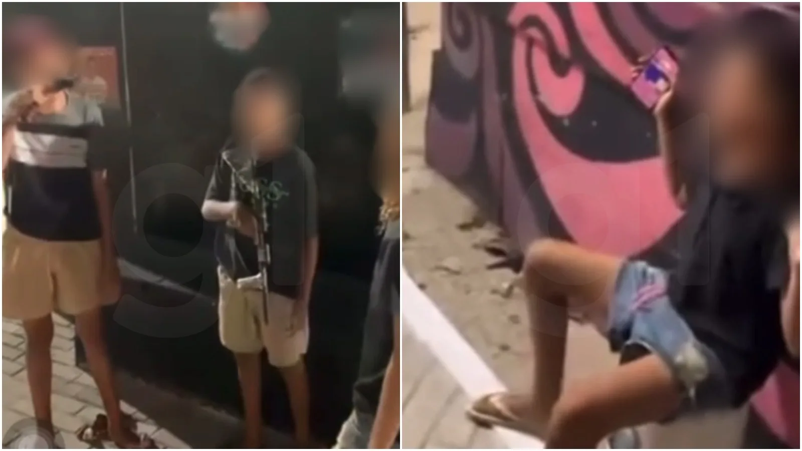 Encenação de assalto deixa dois adolescentes baleados em Fortaleza