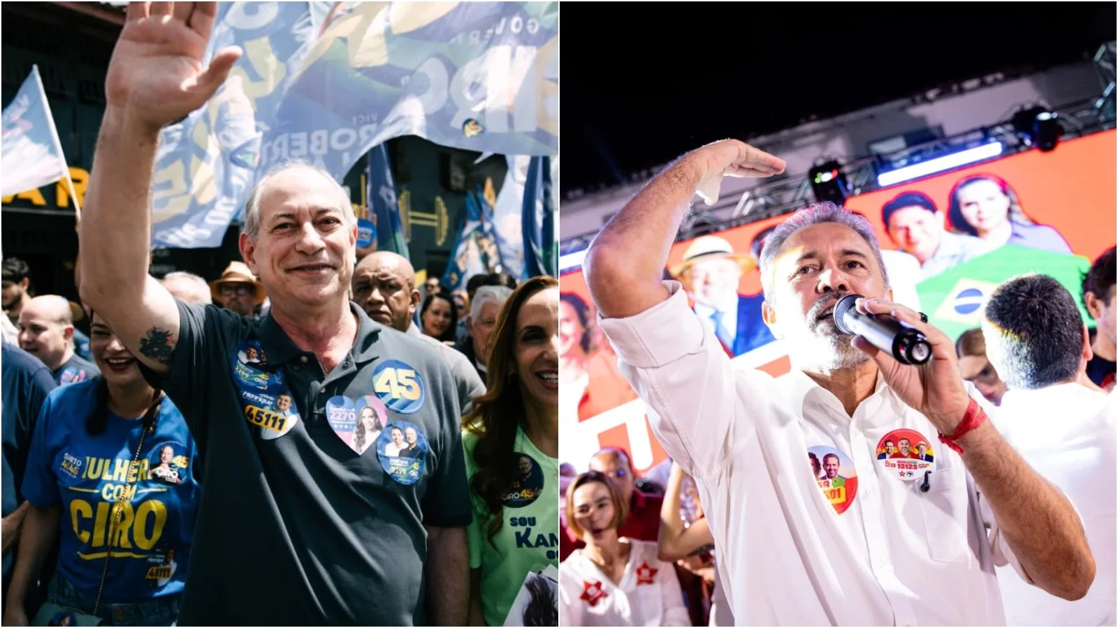 Ciro lidera disputa pelo governo do Ceará com 47%, aponta Datafolha