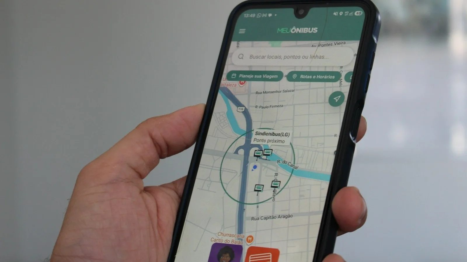 App de ônibus passa a indicar rota até local de votação em Fortaleza