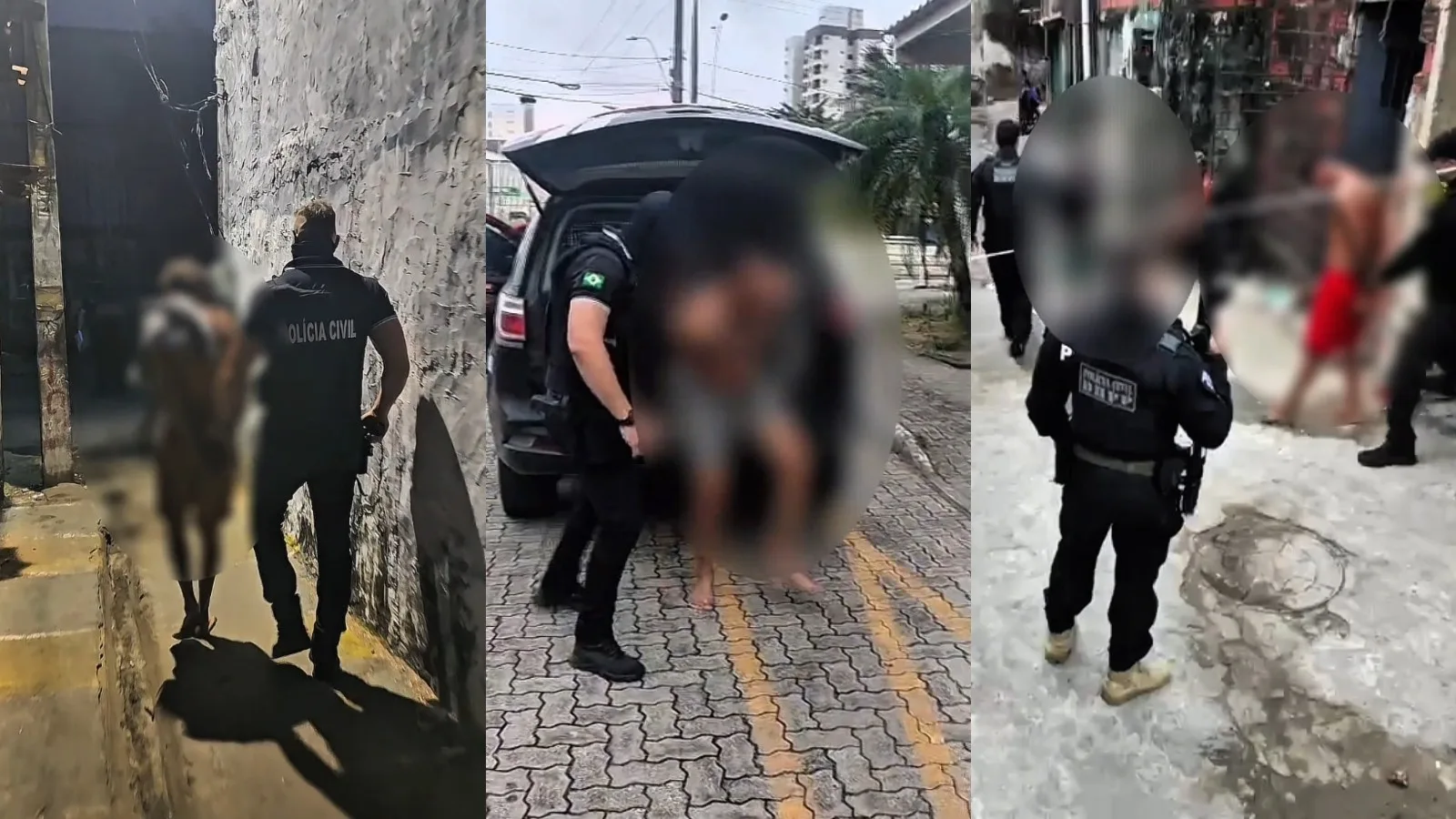 Cinco são presos por suspeita de duplo homicídio em Fortaleza